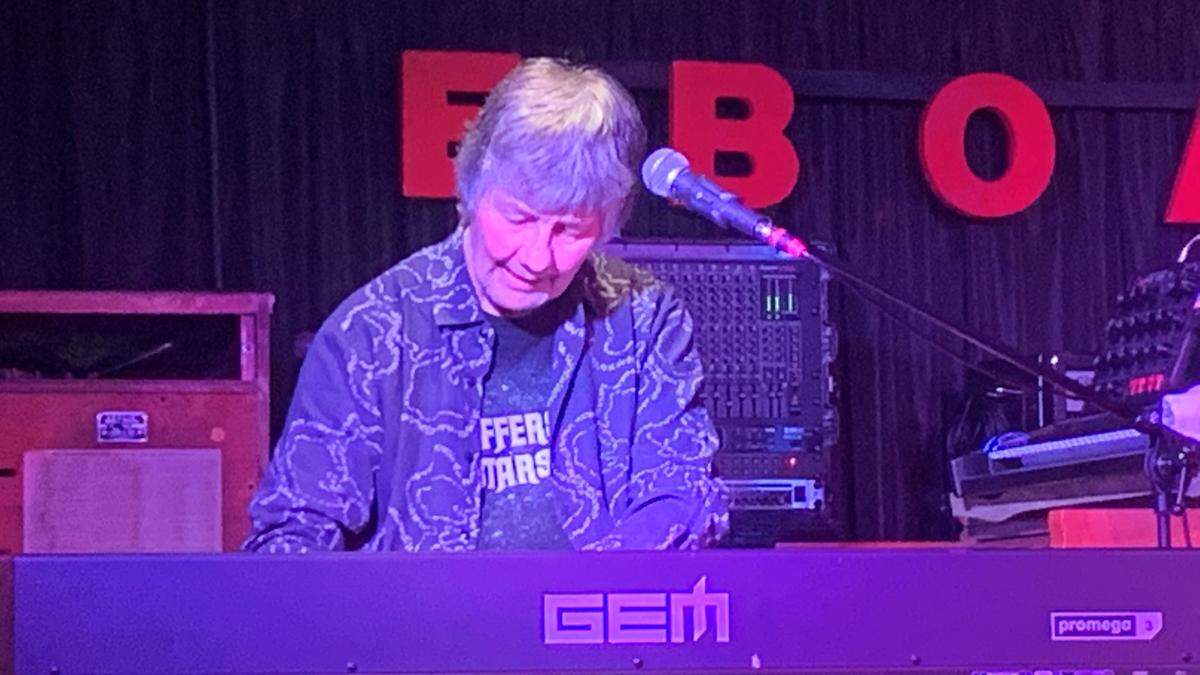 Don Airey am Gem Promega 3 E-Piano