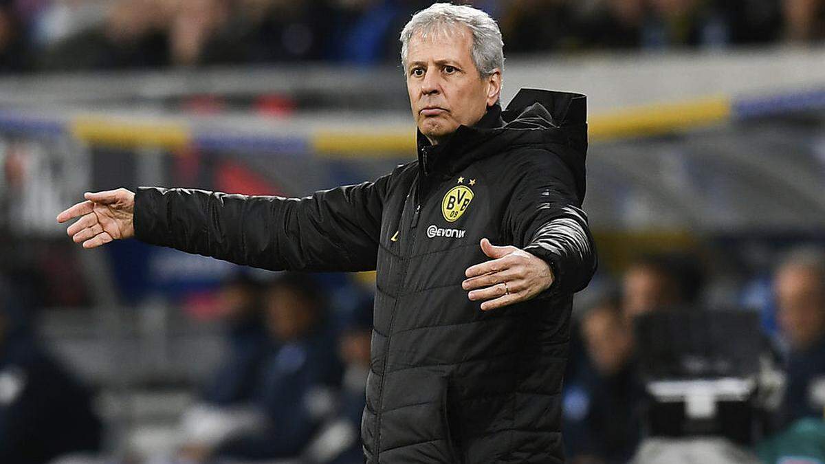 Lucien Favre war sauer