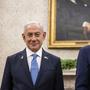 Israels Premierminister Benjamin Netanjahu zu Gast im Oval Office des Weißen Hauses bei US-Präsident Joe Biden