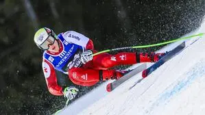 Raphael Haaser fuhr im ersten Training auf Rang vier