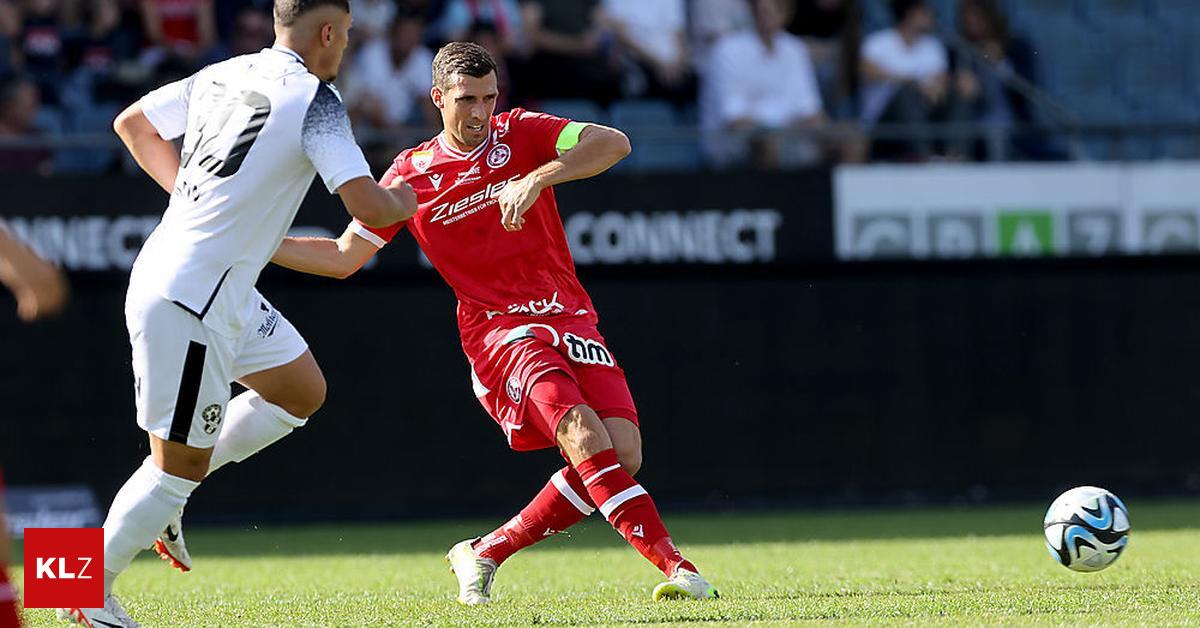 GAK - SW Bregenz 1:0: Daniel Maderner schießt die Rotjacken zum Sieg im ...