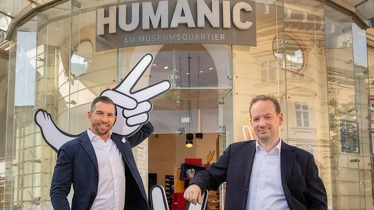 Leder&Schuh-Vorstände Michael Rumerstorfer und Wolfgang Neussner 