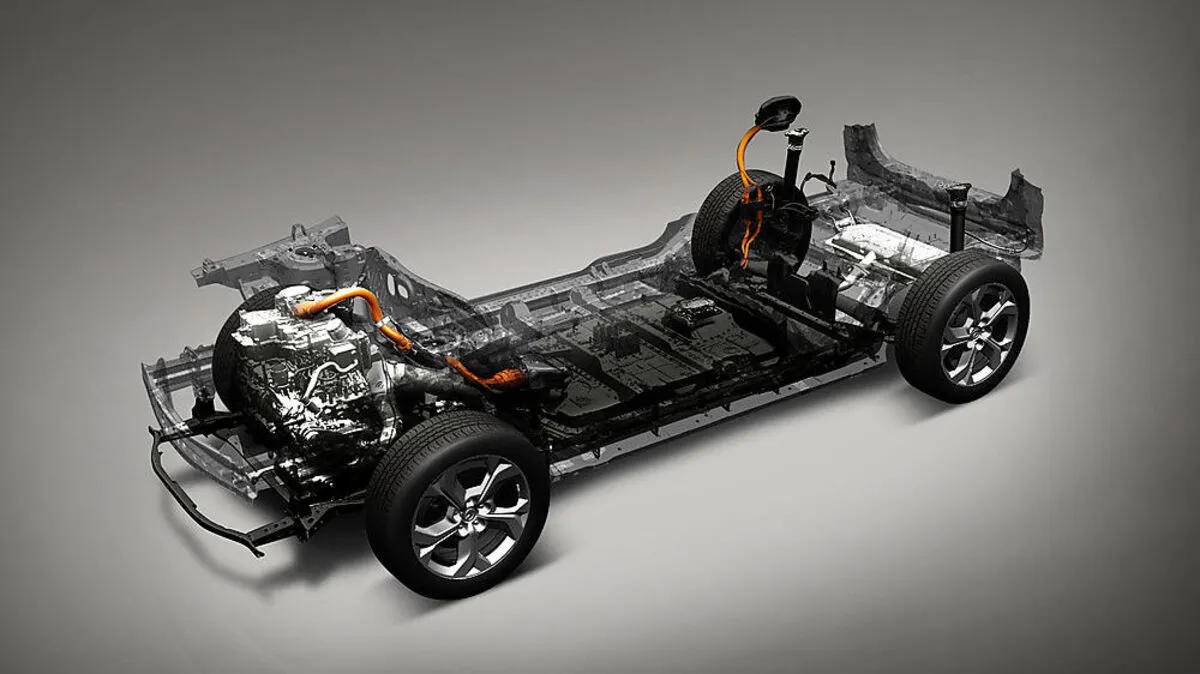 Auf dieser Plattform entstehen bis 2025 Hybride, Plug-in-Hybride und Stromer