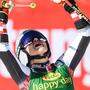 Franziska Gritsch jubelte nach ihrer besten Karriere-Leistung im Riesentorlauf