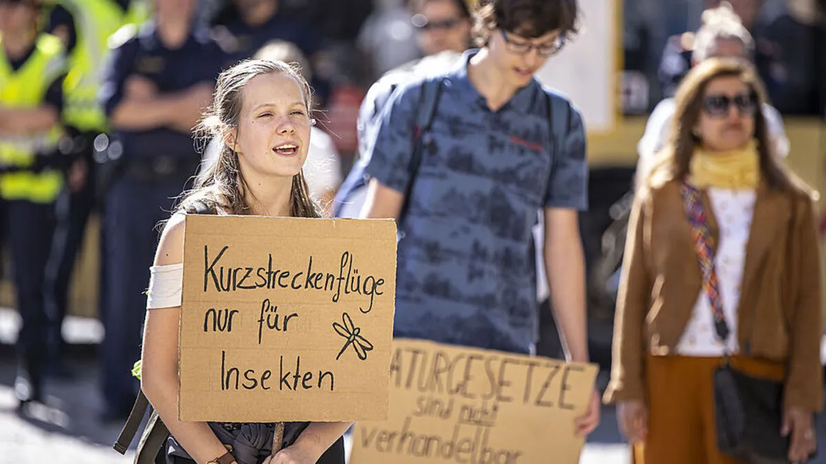 Fridays for Future ist auch in Klagenfurt sehr aktiv.
