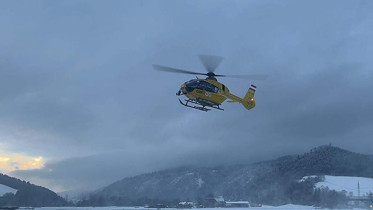 Der Elfjährige musste vom Notarzthubschrauber geborgen werden