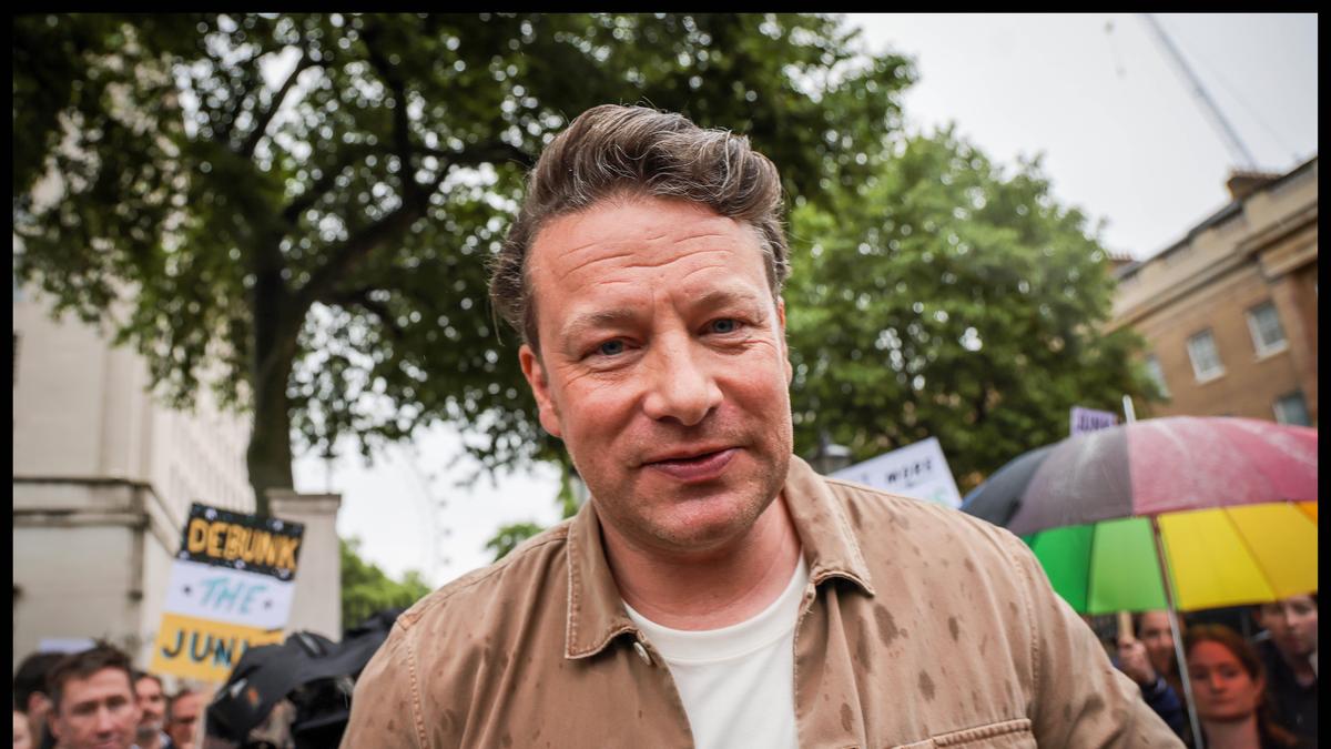 Jamie Oliver kochte für Brad Bitt