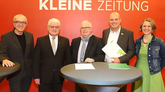 Josef Fröhlich, Hannes Dollschall, Erich Koroschetz, Norbert Steinwidder, Verena Sailer