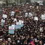 Massendemonstration in Teheran