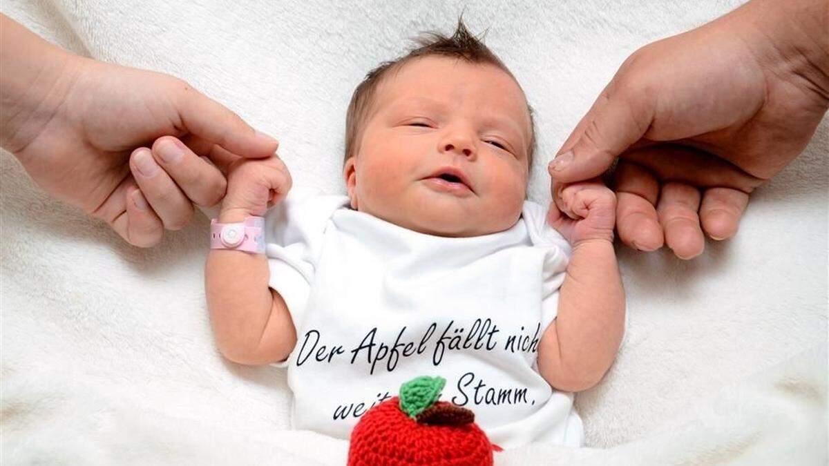 Die kleine Sophie lebt in Untergreith