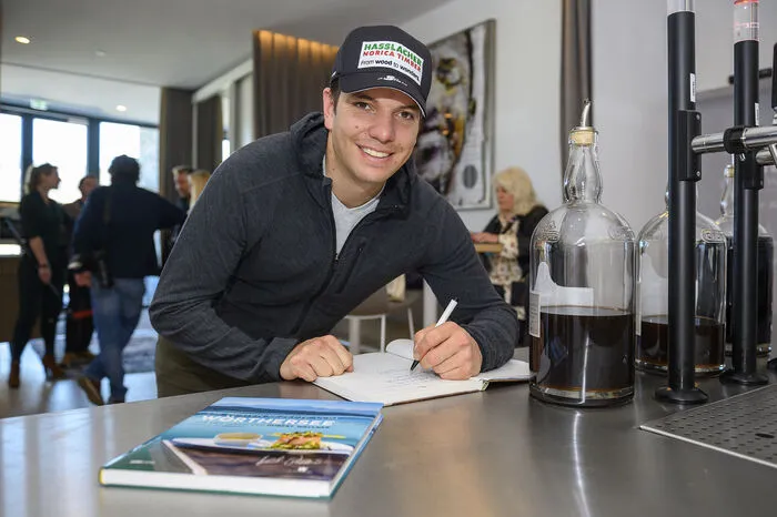 Paralympics-Start Markus Salcher im Restaurant Hubert Wallner.