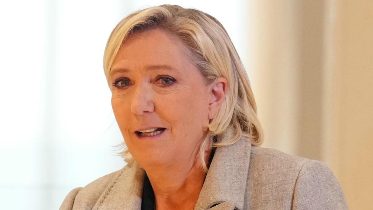 Marine Le Pen ist in Bedrängnis 