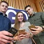 Manuel Schwarz, Lena Spranger und Julian Macher sind die junge Redaktion der Stadt Weiz