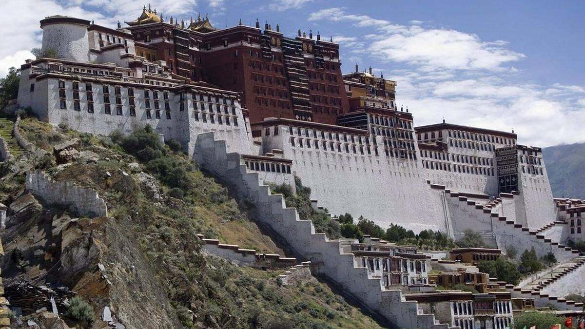 Der Potala-Palast in Lhasa