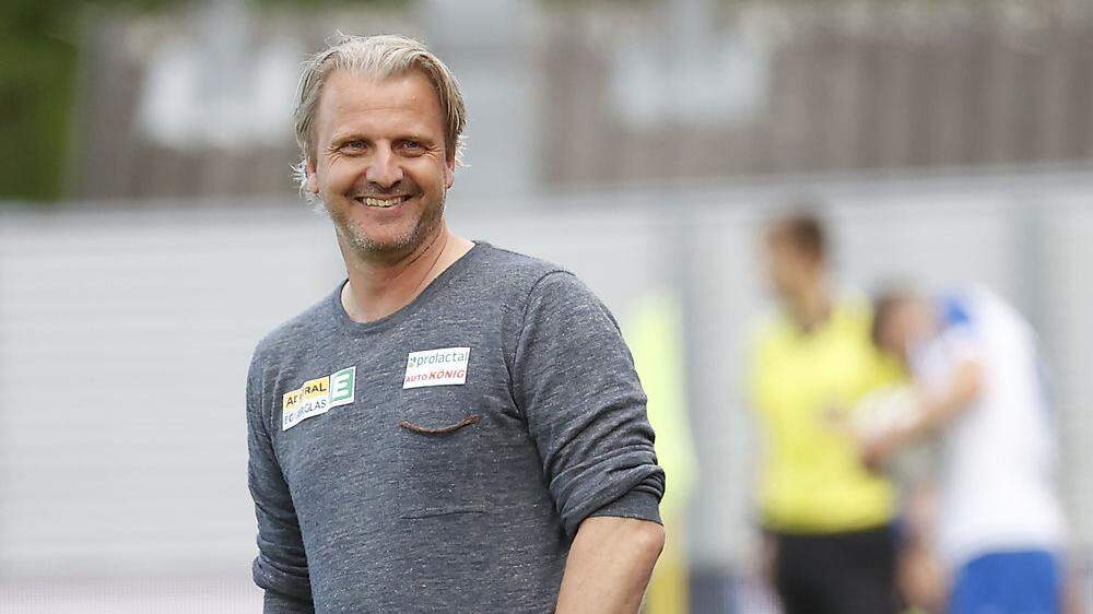 Hartberg-Trainer Markus Schopp glaub an seinen Ex-Verein