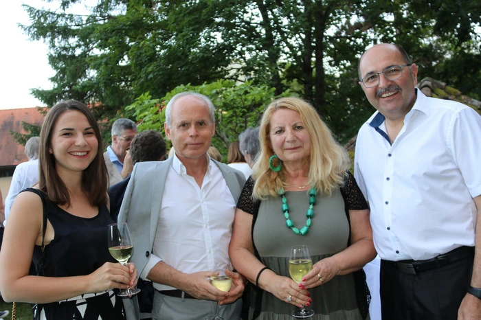 Der Organisator der Festivals, Jakob Logar, freute sich über den Besuch des slowenischen Generalkonsuls Milan Predan und Gattin Darka. 