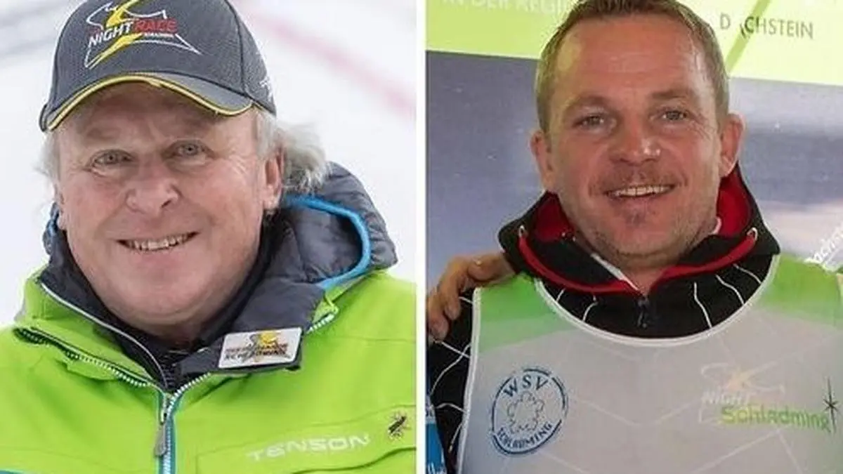 Der scheidende WSV-Obmann Hans Grogl und sein potentieller Nachfolger, Hansjörg Stocker