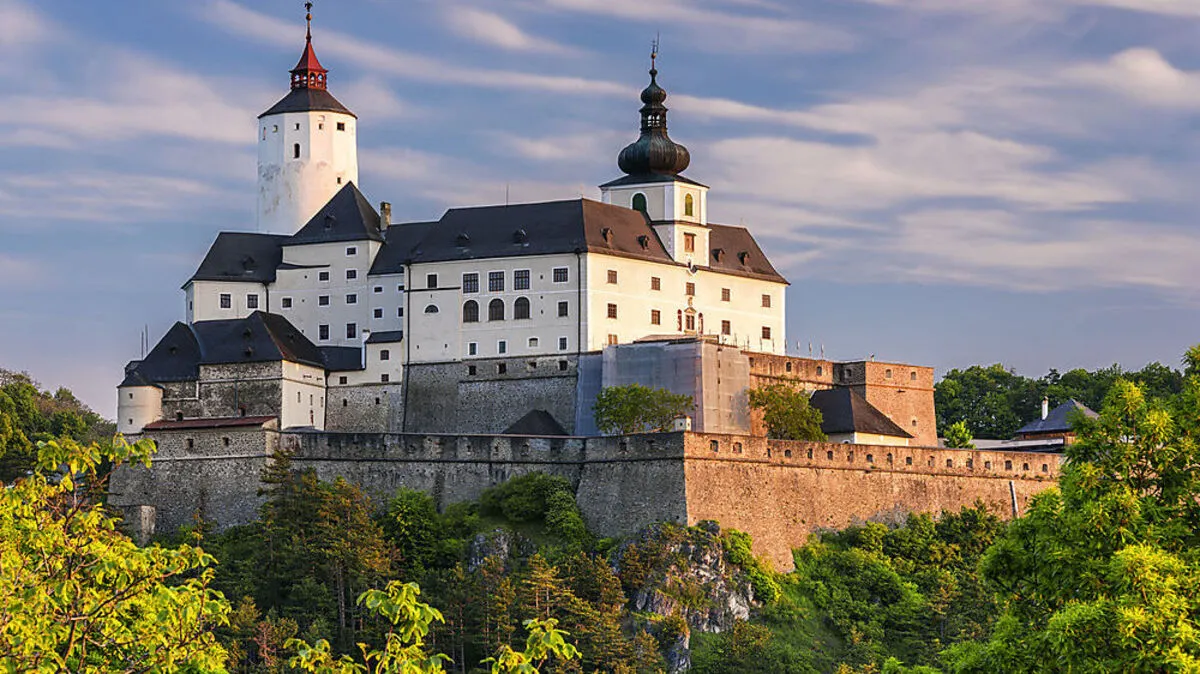 Die Burg Forchtenstein ist im Besitz der Familie Esterházy