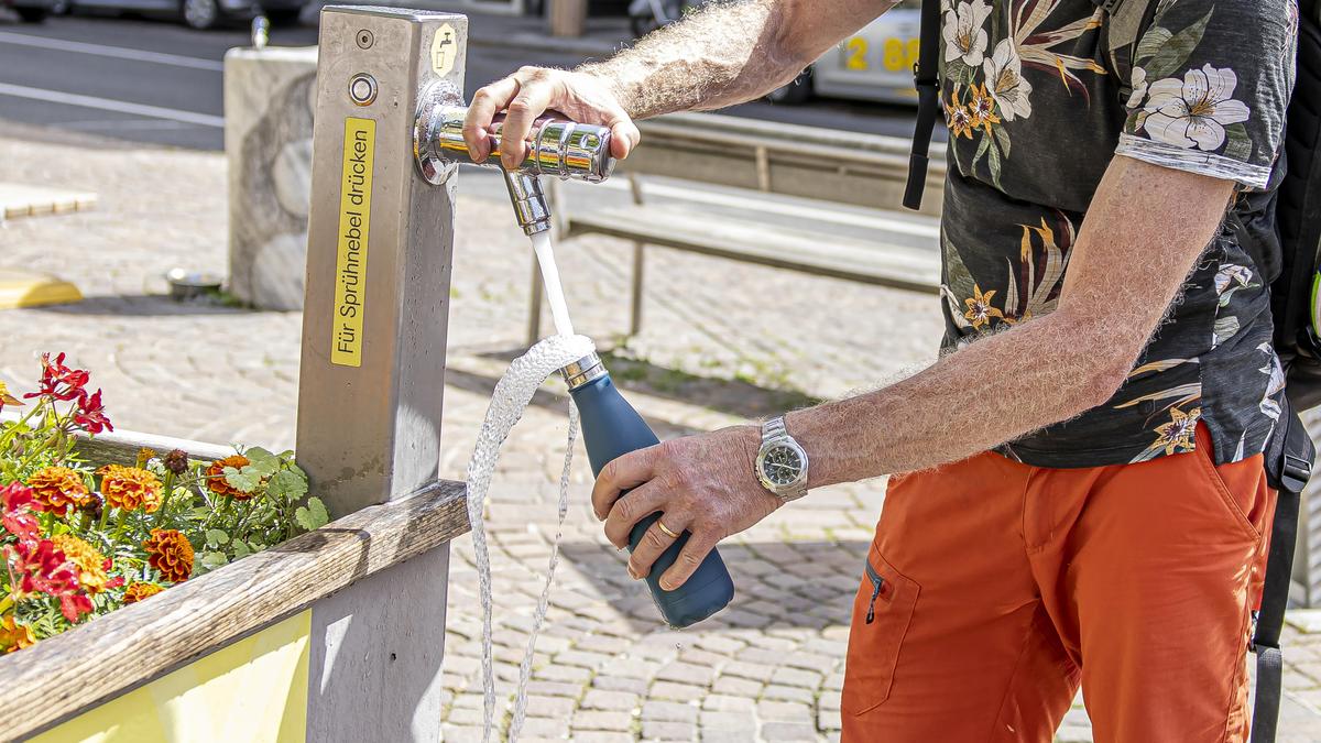 Die Wasser-Flaschen sollten  öfter gereinigt werden 