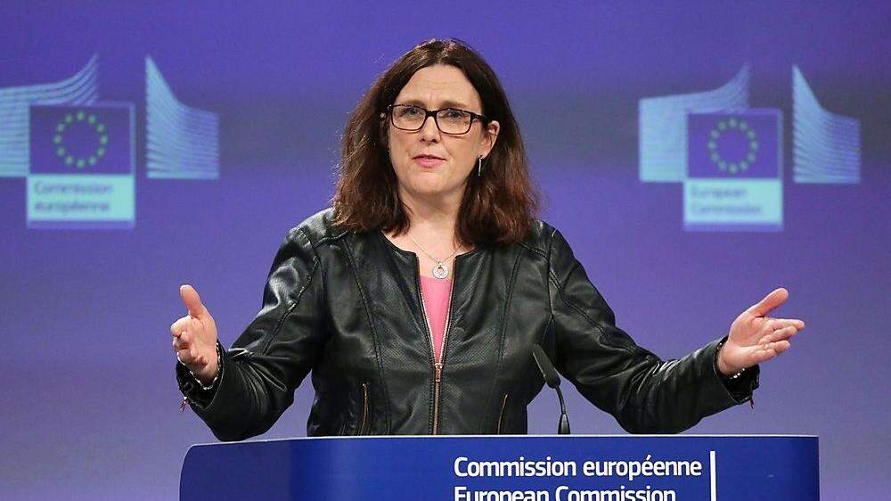Cecilia Malmström hofft auf Ausnahmen von Strafzöllen