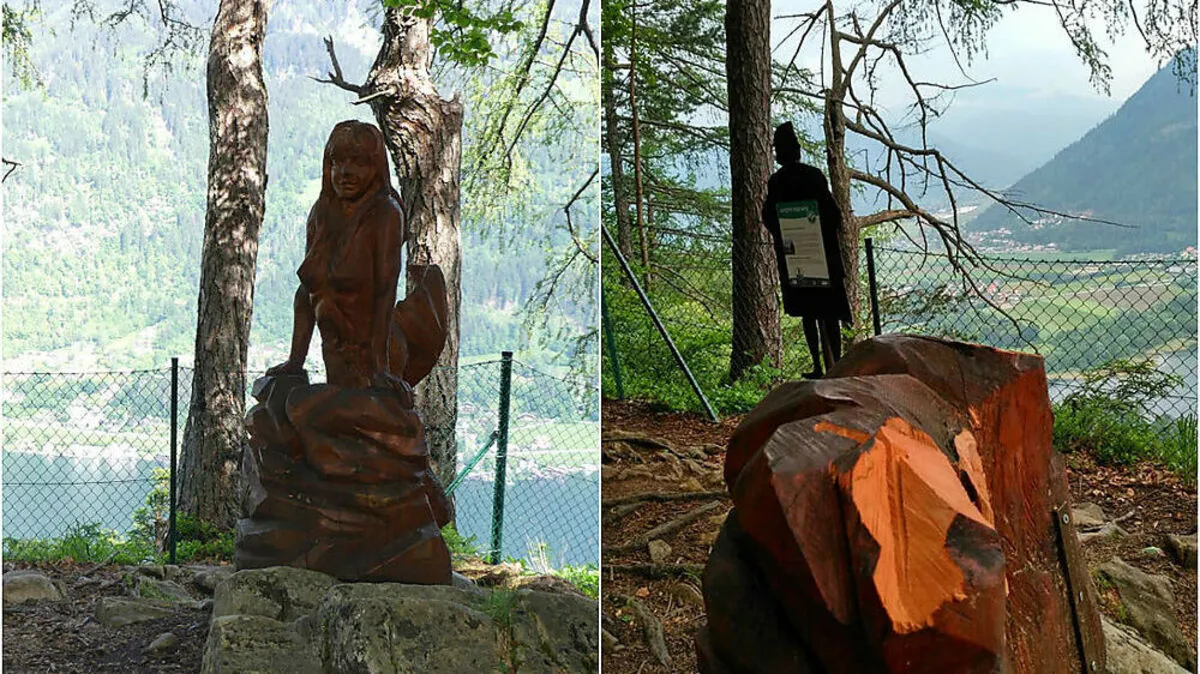 Die gestohlene Holzfigur