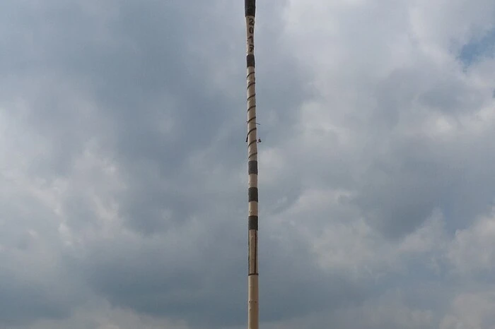 Dieser 31 Meter lange Riese steht in Salsach (Gemeinde Deutsch Goritz), geschmückt und aufgestellt hat ihn der Dorfgestaltungsverein. Josef Tischler aus Salsach schickte uns das Foto via e-Mail - vielen Dank!