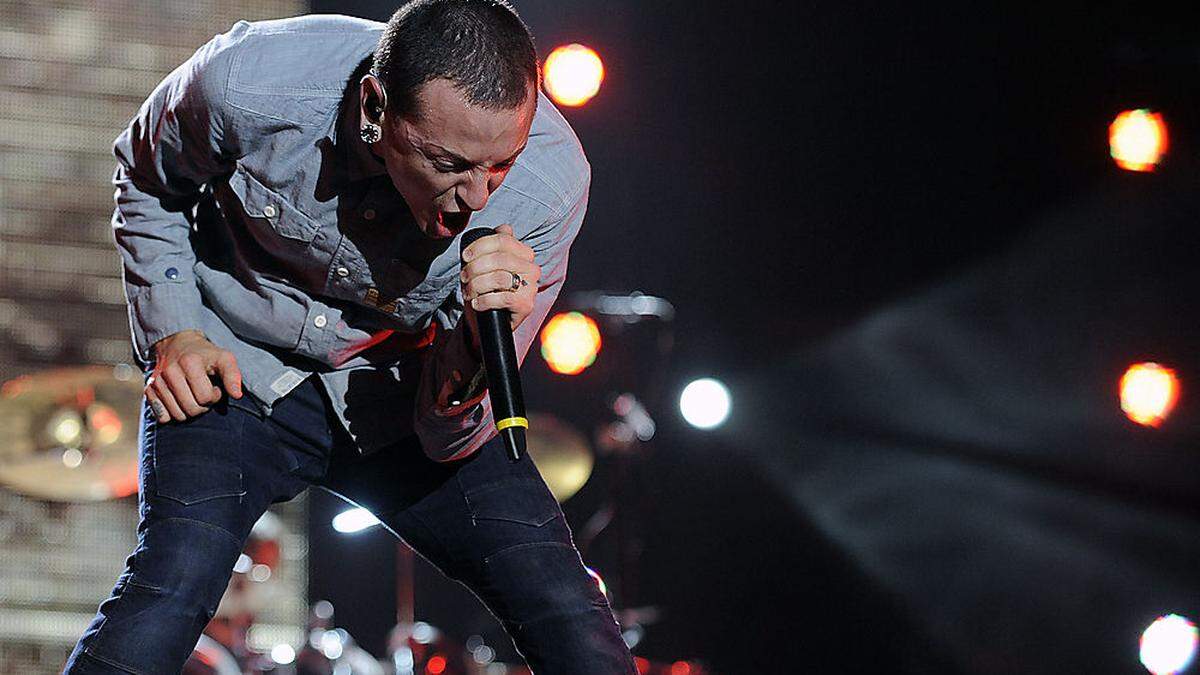 Linkin Park im Jahre 2012 am Nova Rock 