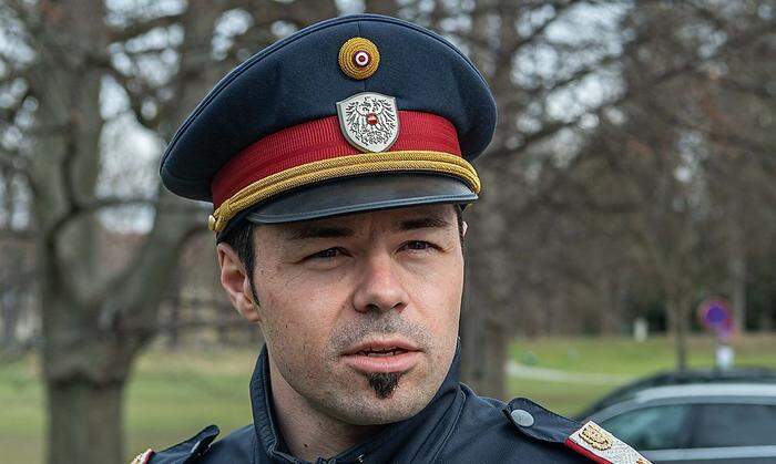 Polizeisprecher Markus Lamb