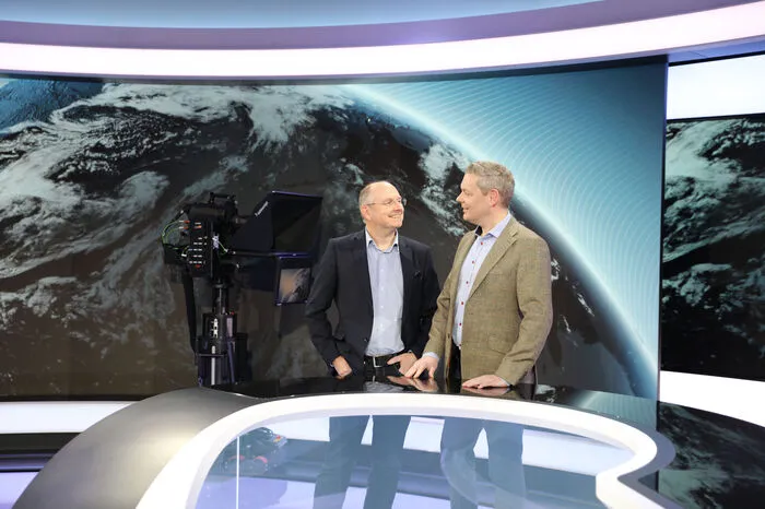 Herzstück des Neubaus ist das Studio 2: Rund 100 Quadratmeter groß, ist es das Zuhause der Nachrichten und von "Servus am Abend".
