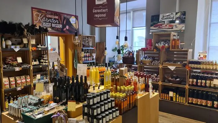 Weit über 1000 verschiedene Artikel heimischer Produzenten werden im „Haus der Region“ in Wolfsberg angeboten