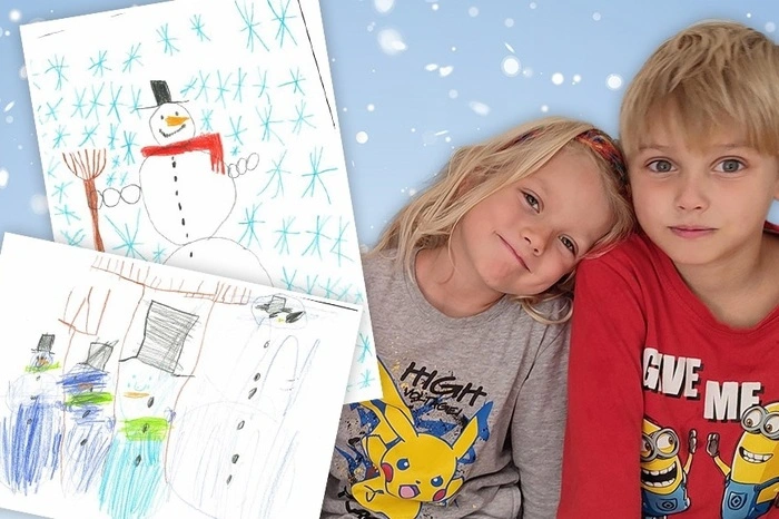 3. Dezember: Samuel (5) und Leo (7) Merkens aus Zellach freuen sich auf den ersten Schnee und aufs Schneemannbauen. Vielleicht geht sich das auch bald aus, die ersten Schneeflocken taumeln schon vom Himmel