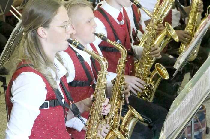 Unter dem Motto „Fest der Blasmusik“ fanden sich rund 320 Musiker aus allen Teilen des Bezirkes St. Veit und darüber hinaus in der örtlichen Festhalle ein. 
