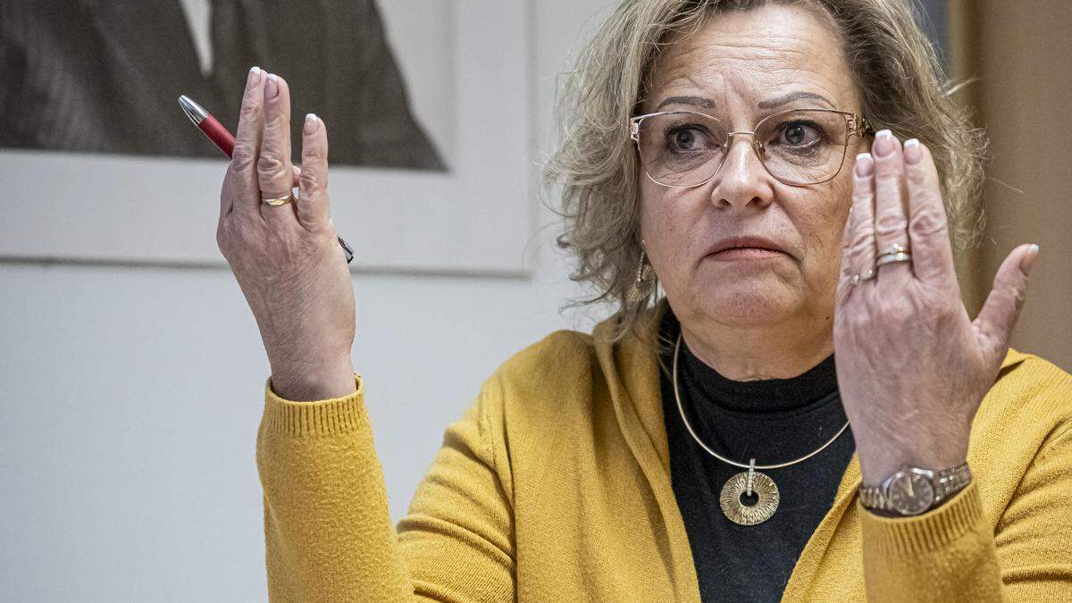 Silvia Igumnov, ÖGB-Frauenvorsitzende in Kärnten: „Der erste Sprung trifft in Kärnten 1000 Frauen“