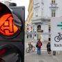 Was z. B. in den Niederlanden bereits seit 30 Jahren gilt, wird auch in Österreich eingeführt: Radfahrer dürfen bei Rot rechts abbiegen 