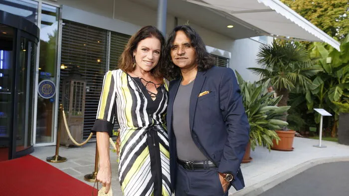 Zu Gast bei der Charity-Sommergala: Christine Neubauer mit Lebensgefährte José Campos