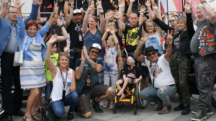 Über 58.000 Euro an Spenden kamen beim "Iron Road for Children" bis Sonntag Nachmittag für drei Kinder mit besonderen Bedürfnissen zusammen. Darunter ist auch Benjamin (6) aus Leoben.