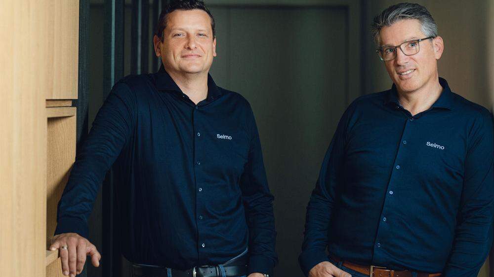Bieten standardisierte Software: Christoph Wider und Markus Gruber (Selmo) 