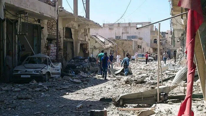 Archivbild von Raqqa