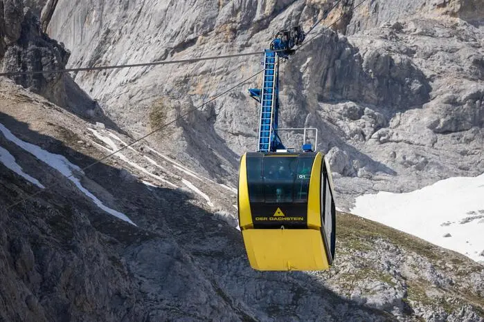 244 628 Besucher zählte die Dachstein Gletscherbahn