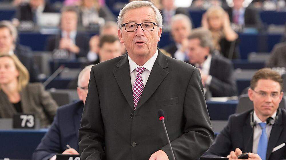 Juncker im EU-Parlament