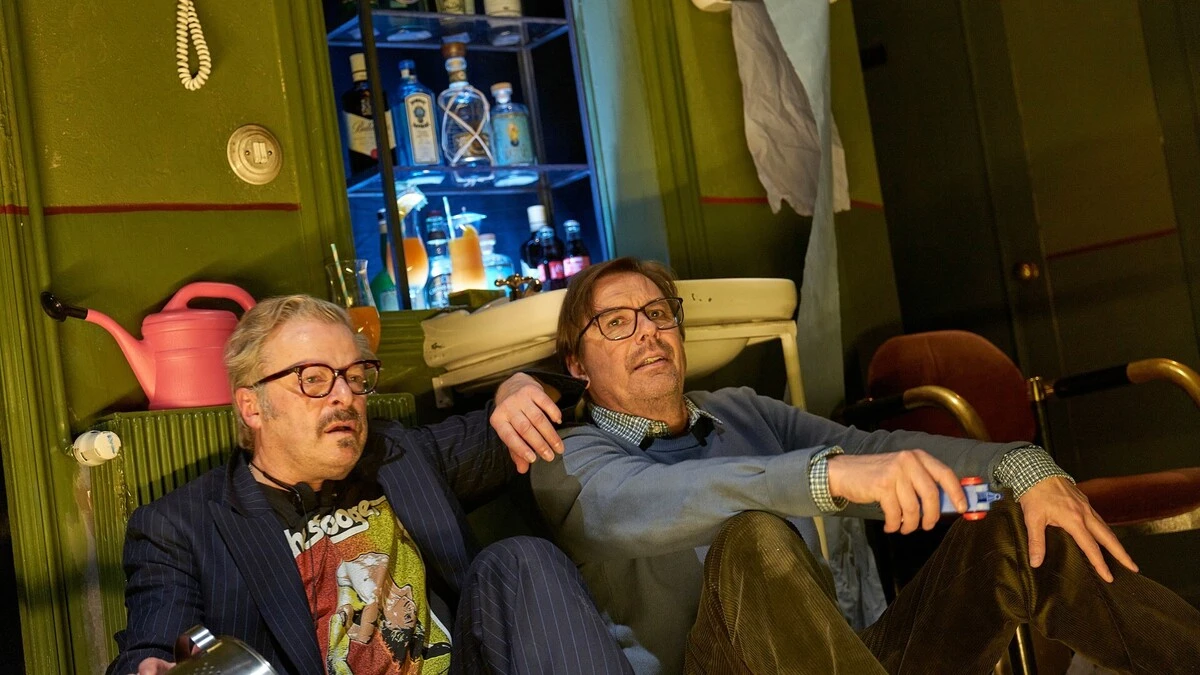 Roland Koch und Michael Maertens in "Serge" am Akademietheater