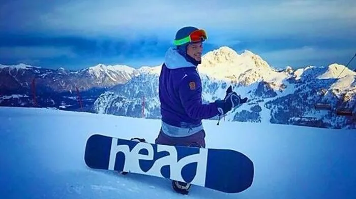Simon Böer verbringt seinen Winterurlaub in Kärnten
