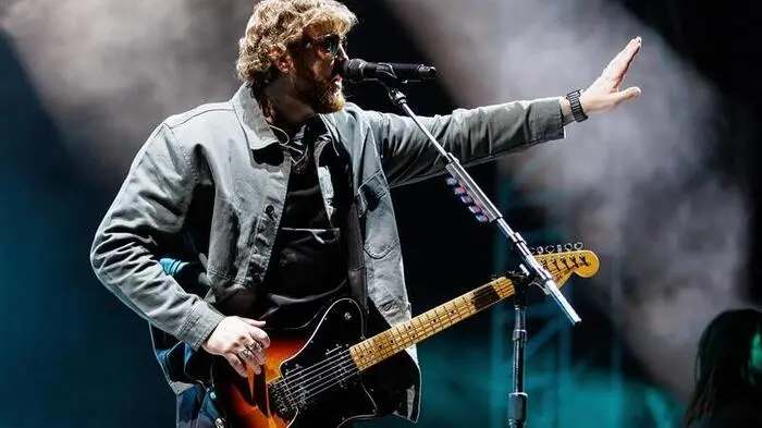 James Arthur performte auf der Green Stage