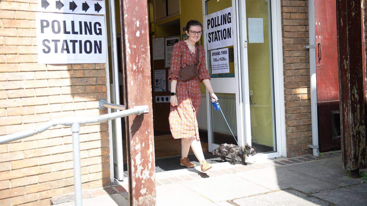 In Großbritannien wird mit dem Hund gewählt 