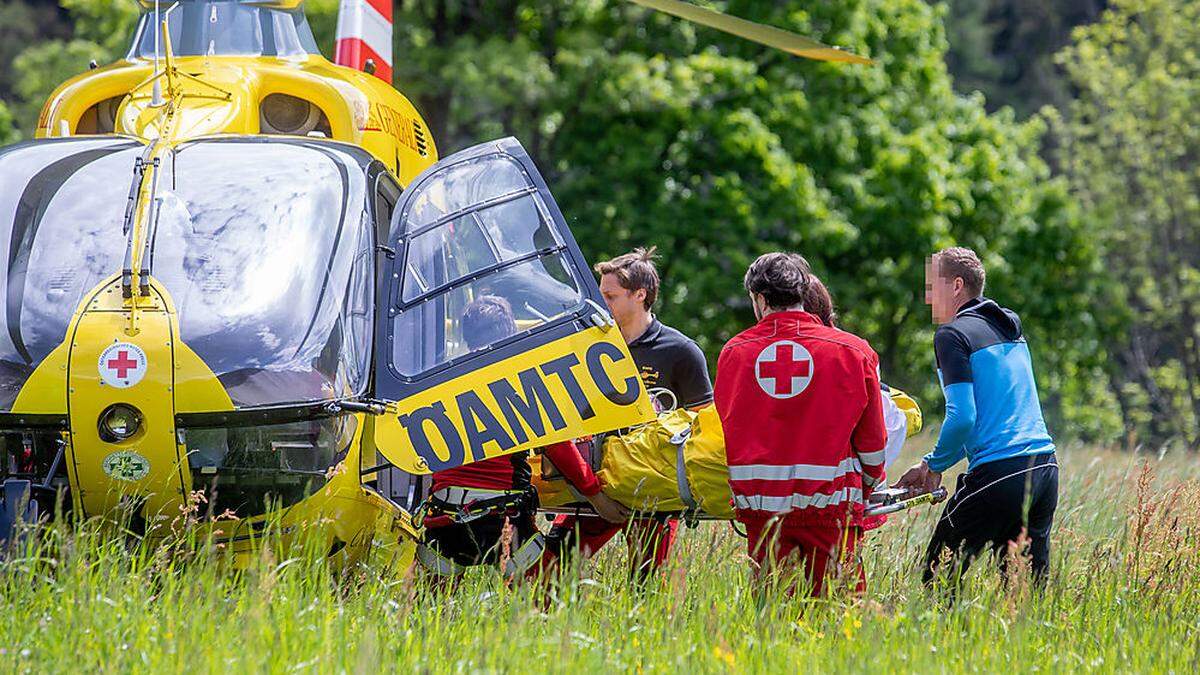 Ein Mann wurde schwer verletzt