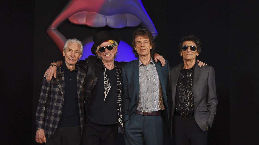 Wollen auch ohne Charlie Watts (links) auftreten: die Rolling Stones