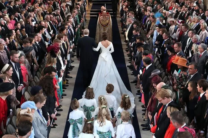 Die letzten Meter auf dem Weg zum Altar.