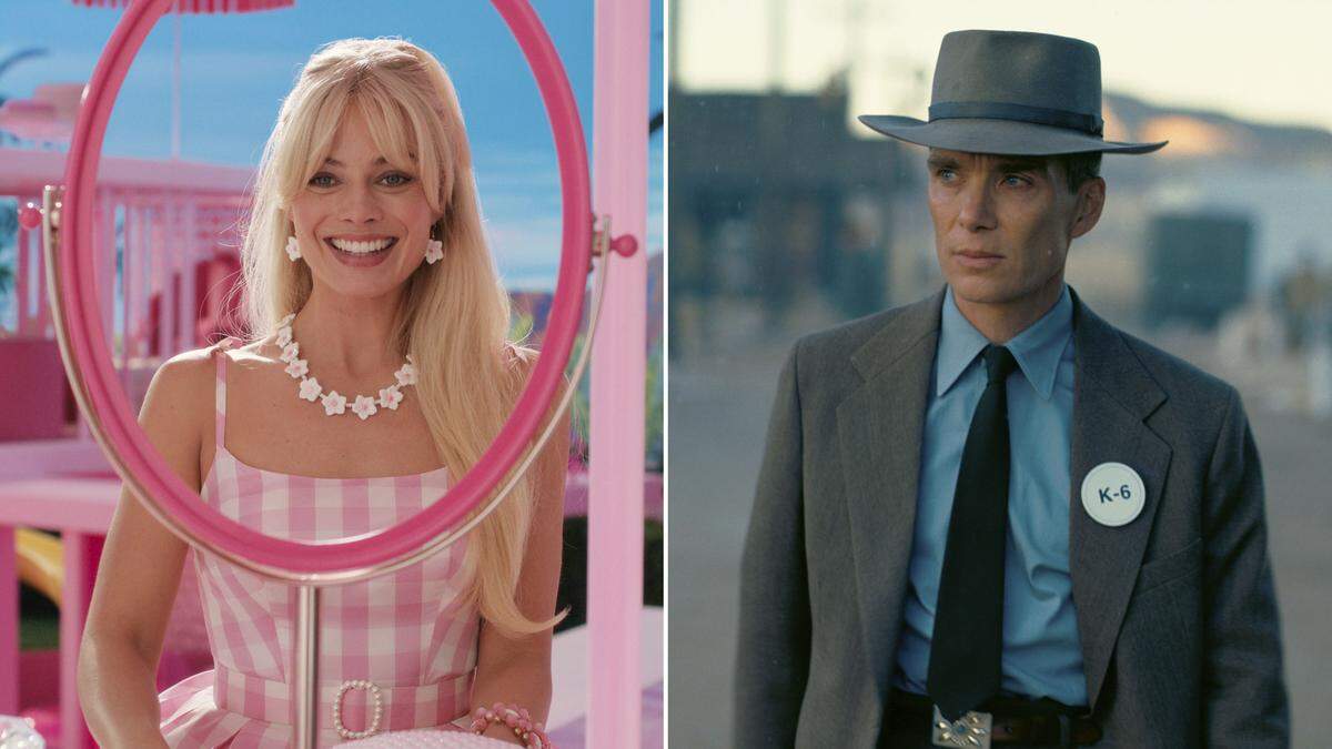 Der Kinohype des Sommers: Margot Robbie als Barbie und Cillian Murphy als Oppenheimer starten beide am Freitag