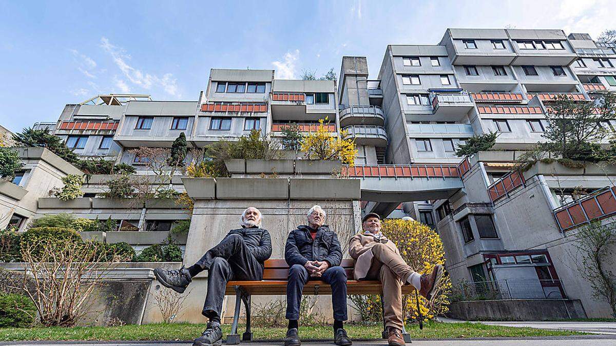 Die Architekten Pichler, Hollomey und Gross waren Teil der &quot;Werkgruppe&quot;.