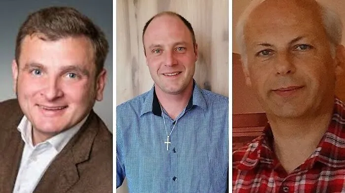 Markus Habisch von der ÖVP, Heinz Possath von der FPÖ und Bernd Hermann von der SPÖ 
